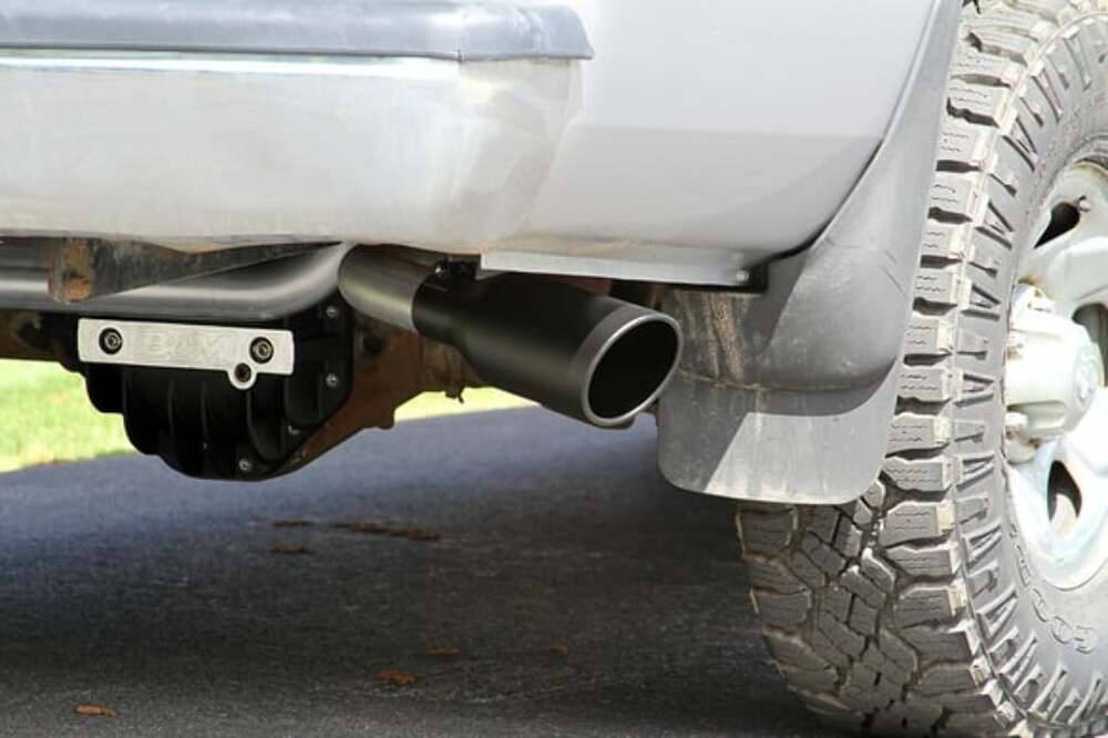 Exhaust system for 1994-2001 Ram 1500 Exhaust stainless steel