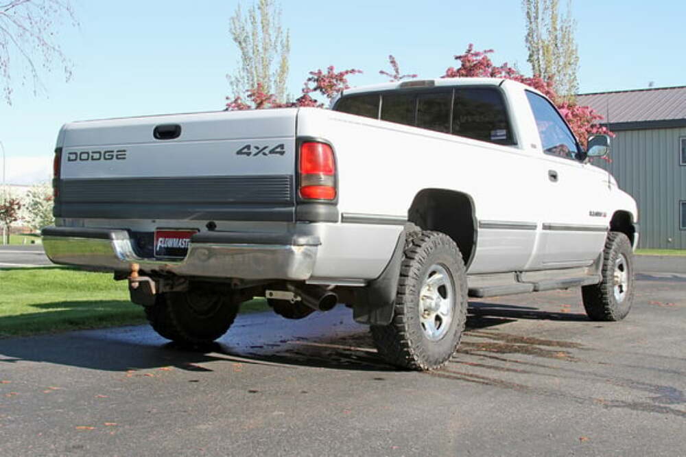 Exhaust system for 1994-2001 Ram 1500 Exhaust stainless steel