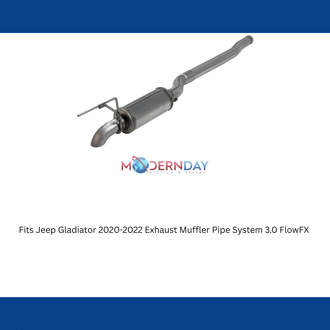 2020-2026 Jeep Gladiator Cat-Back Exhaust Flowmaster Stainless Steel