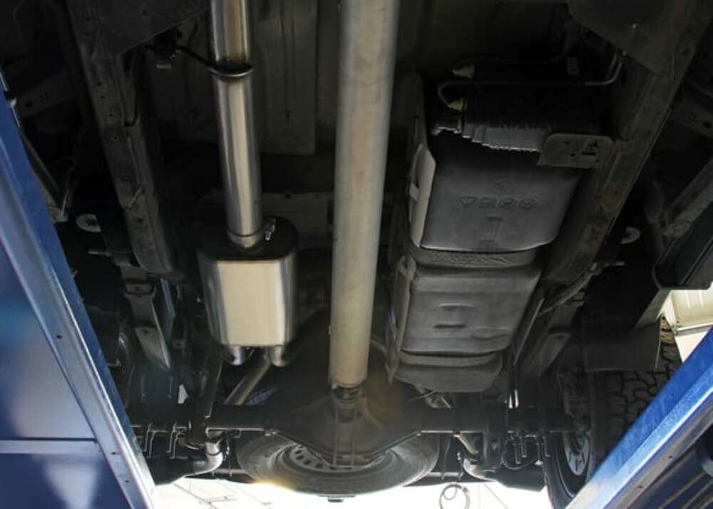 Exhaust system for 2011-2018 Ram Exhaust stainless steel