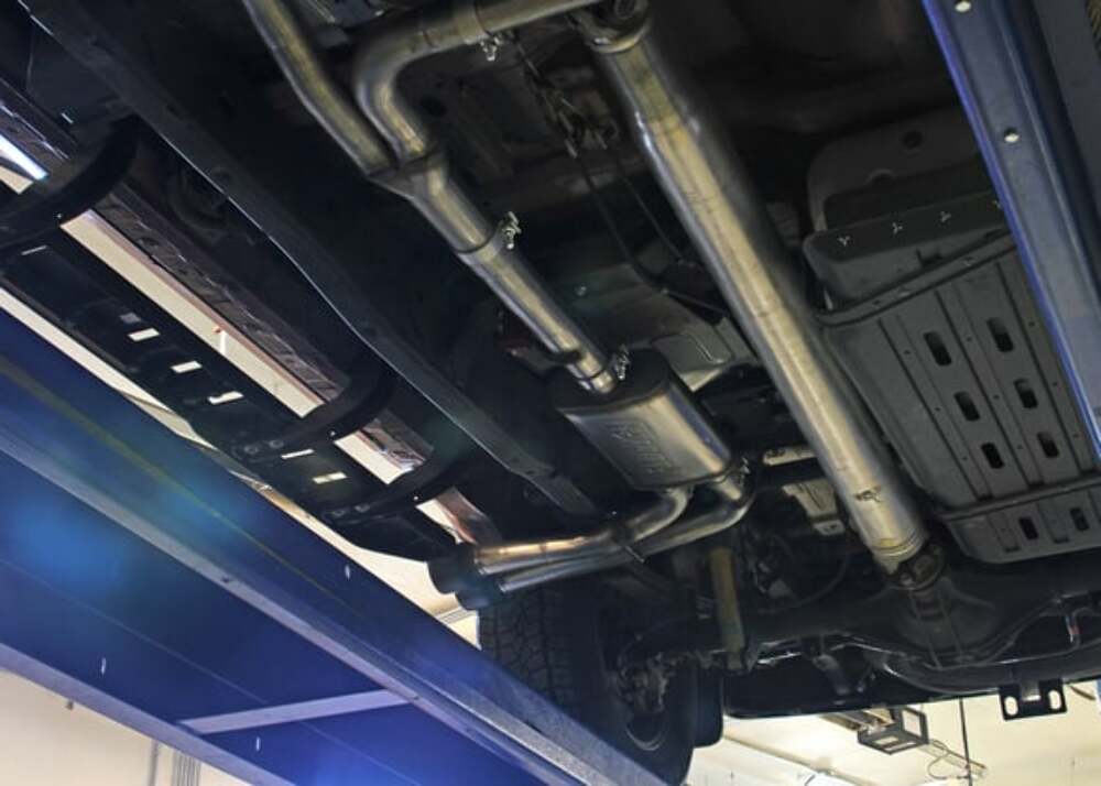 Exhaust system for 2017-2024 Ram Exhaust stainless steel