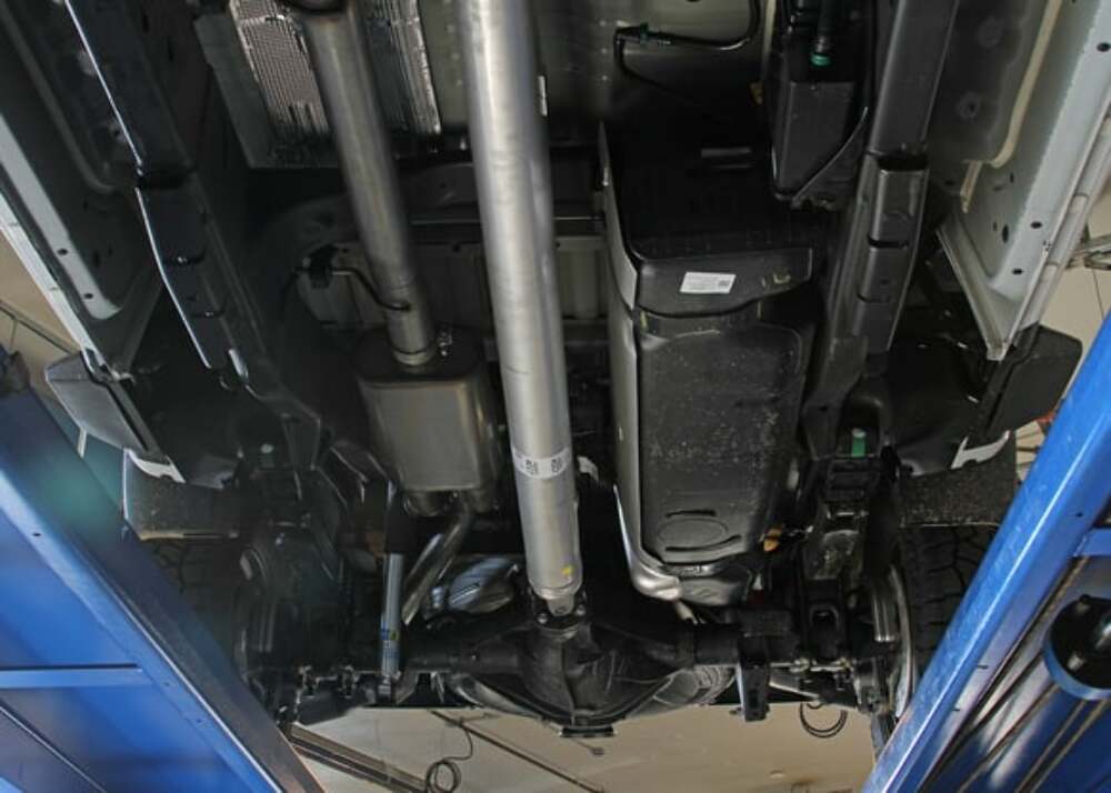 Exhaust system for 2020-2025 Ram Exhaust stainless steel