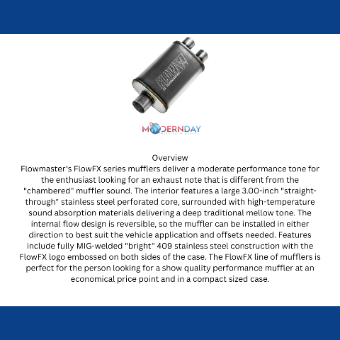 Flowmaster FlowFX Muffler 72198