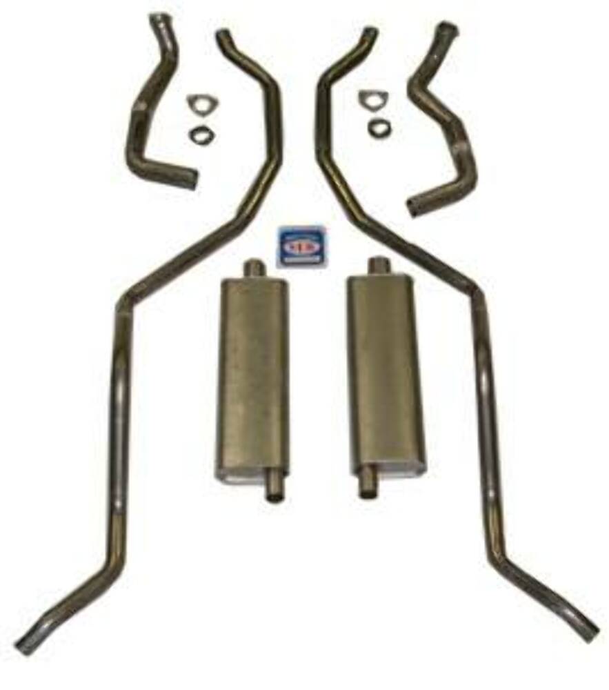 Fits 1962 - 1964 Chevrolet Exhaust System All models except SW 73015
