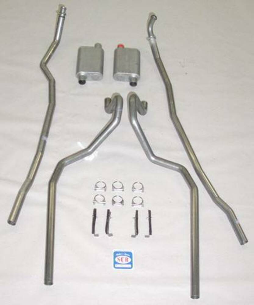 Fits 1965 - 1966 Chevrolet Full Size Exhaust System 73032