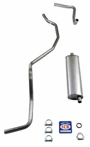 SW 6 cyl. Single Exhaust and El Camino Exhaust System 73038 fits 1960 El Camino Shafer's Classic Reproductions