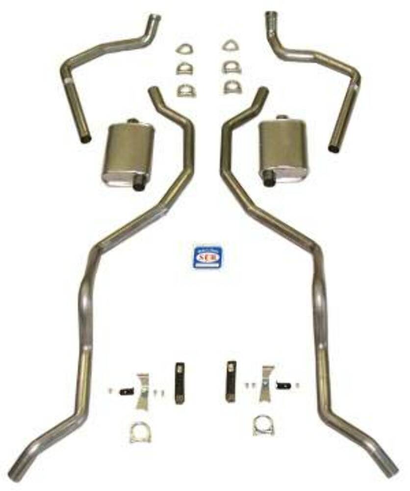 Fits 1962 - 1964 Chevrolet Full Size Exhaust System 73054