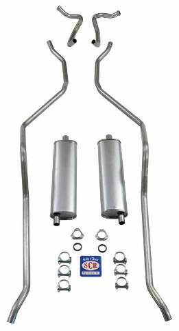 El Camino Exhaust System 8 cyl. 283 Dual Exhaust 73071 fits 1959 El Camino Shafer's Classic Reproductions