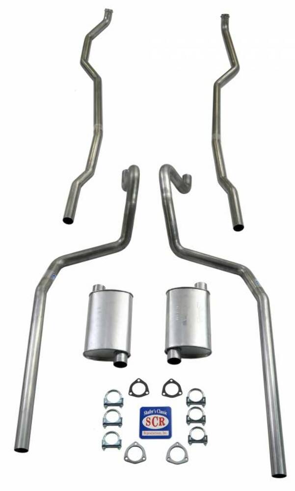 Fits 1965-1966 Full Size Chevrolet Convertible Exhaust System 73091