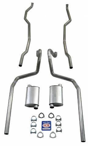 Convertible Exhaust System 73092 fits 1965-1966 Full Size Chevrolet Convertible A540 Shafer's Classic Reproductions