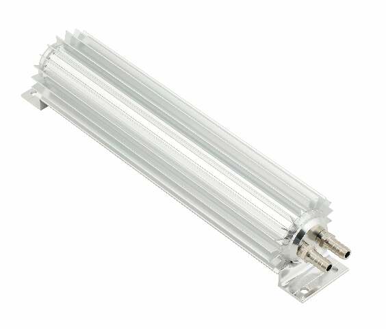 Mr. Gasket dual pass transmission cooler aluminum 7365G