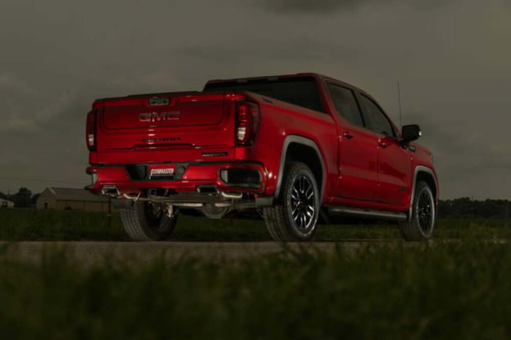 Exhaust system for 2022-2022 Chevy Silverado Exhaust Stainless