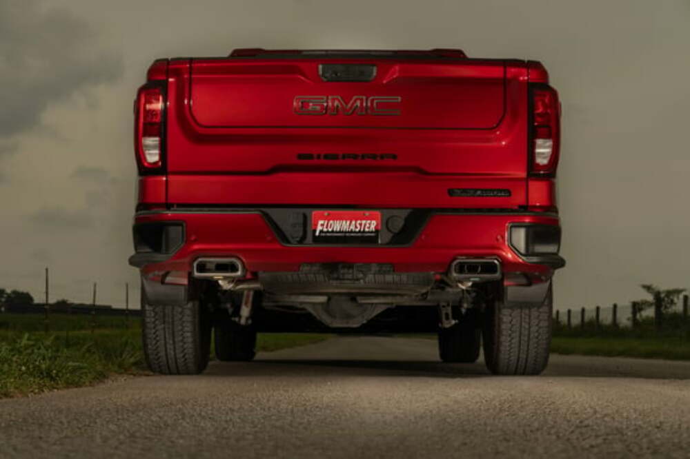 Exhaust system for 2022-2022 Chevy Silverado Exhaust Stainless