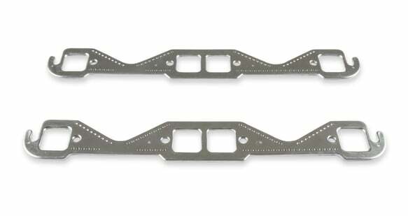 Mr. Gasket Chevy small block aluminum header gasket square port 7401G