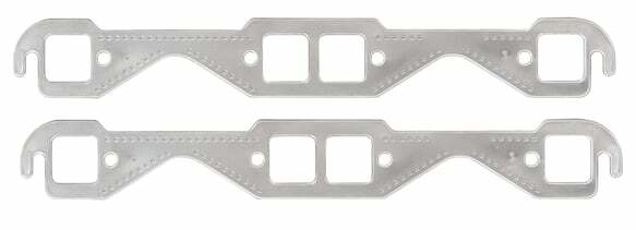 Mr. Gasket Chevy small block aluminum header gasket square port 7401G