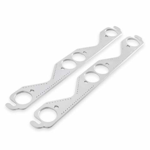 Mr. Gasket Chevy small block aluminum header gasket round port 7402G