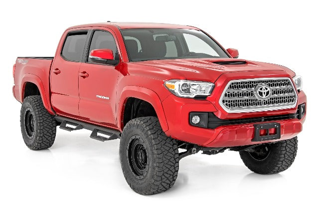 Fits Toyota Tacoma 4WD (2005-2023) 3.5 Inch Lift Kit; Vertex; 74252RED