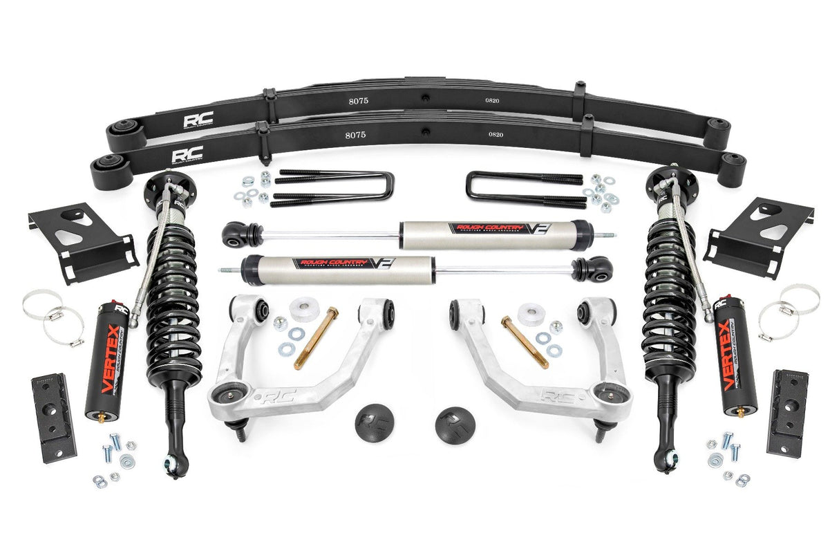 Fits Toyota Tacoma 4WD (2005-2023) 3.5 Inch Lift Kit; UCA; Vertex/V2; 74258
