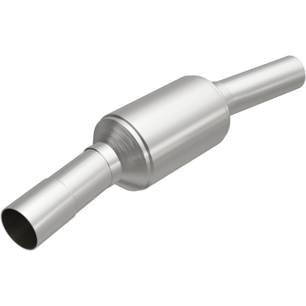 MagnaFlow direct-fit catalytic converter fits 1975-1986 Chevrolet C10, Chevrolet K10, and additional vehicles and 1975-1994 GM Truck CA stainless steel CARB compliant 3391432