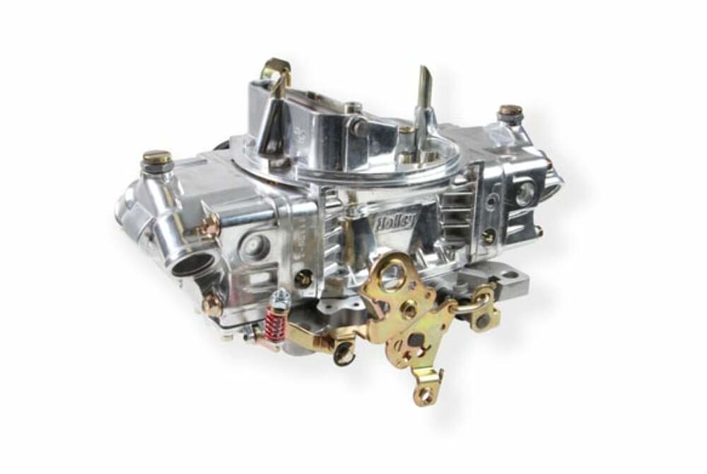 Holley 750 CFM Aluminum Double Pumper Carburetor w/ Electric Choke - 0-4779SAE 750 CFM polished aluminum manual transmission