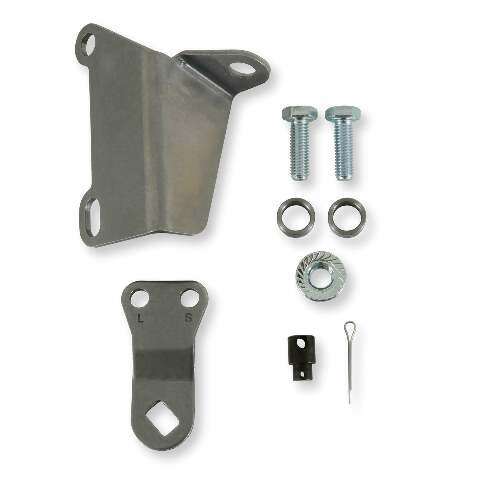 Cable Bracket & Shift Lever Kit - Gm 4L60E Through 4L85E - Rear Cable Exit