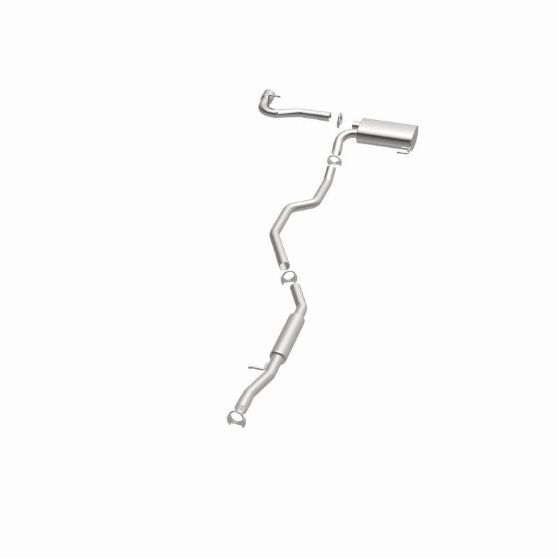 Fits 2011-2017 Jeep Direct-Fit Replacement Exhaust System 106-0776 aluminized steel