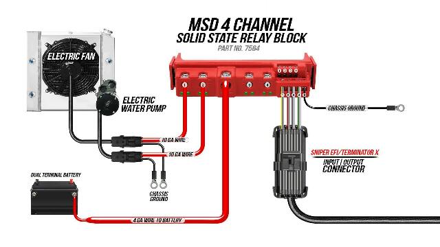 MSD ignition component red 7564