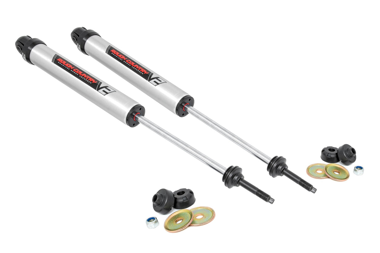Fits Ram 1500 2WD/4WD (2019-2025) V2 Rear Shocks; 0-3.5"; 760800_I