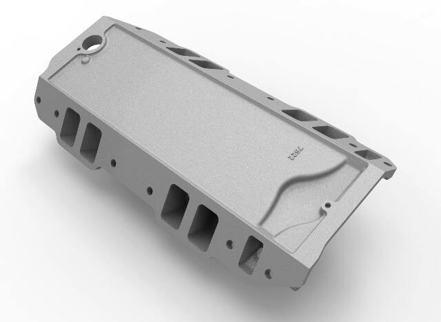 Weiand Track Warrior Intake - Chevy Big Block V8 - 7622