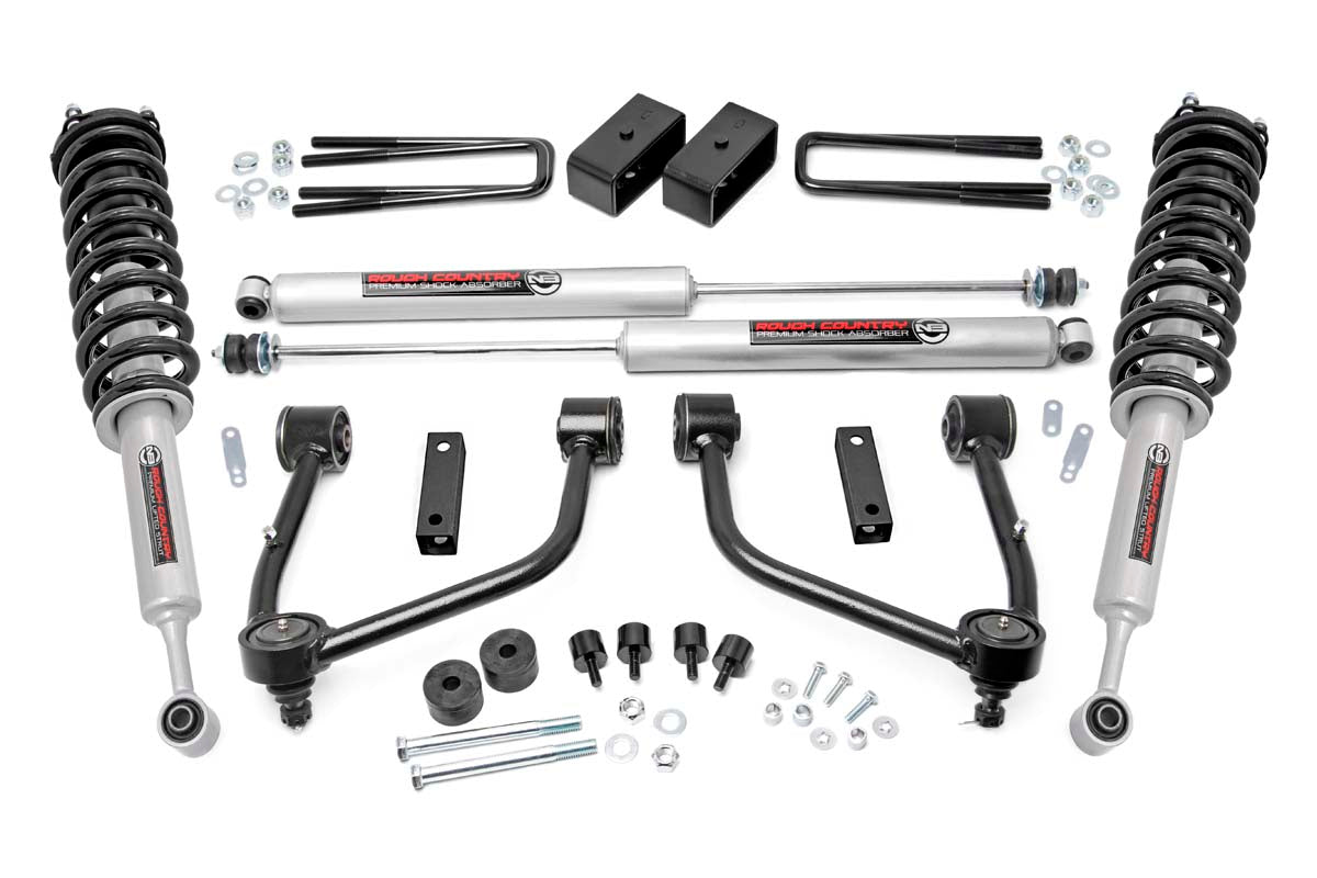 Lift kit for 2007-2021 Toyota Tundra by Rough Country
