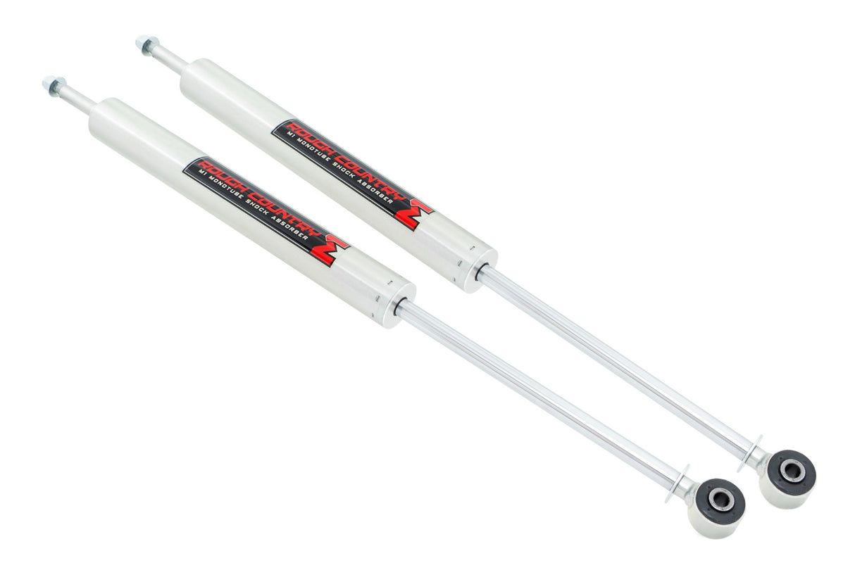 Fits Ford F-250/F-350 SD 4WD (05-24) M1 Monotube Front Shocks; 2-4.5"; 770783_H