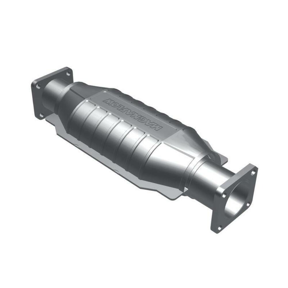 direct-fit catalytic converter fits 1983-1987 Isuzu Pickup 1.9L and 1988-1995 Isuzu Pickup 2.6L L4 rear front Federal EPA with gaskets 7713088 Schultz