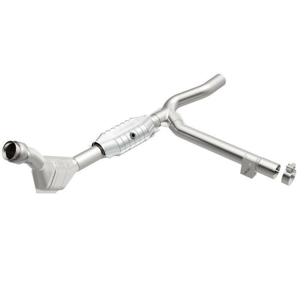 direct-fit catalytic converter fits 1999-2000 Ford F-150 4.2L and 1999-2000 Ford F-150 4.2L V6 Federal EPA no gasket included 7713315 Schultz