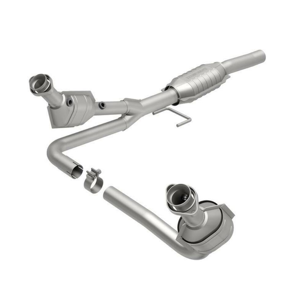 direct-fit catalytic converter fits 2000-2003 Dodge Dakota 3.9L and 2000-2003 Dodge Dakota 3.9L V6 Federal EPA no gasket included 7713318 Schultz