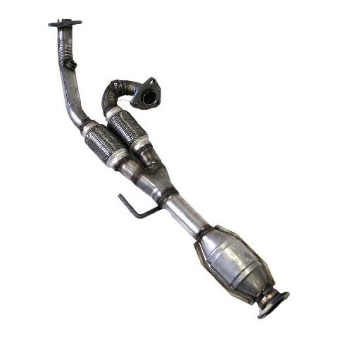 direct-fit catalytic converter fits 2004-2006 Nissan Maxima 3.5L V6 and 2004-2009 Nissan Quest 3.5L V6 rear front Federal EPA with gaskets 7713376 Schultz