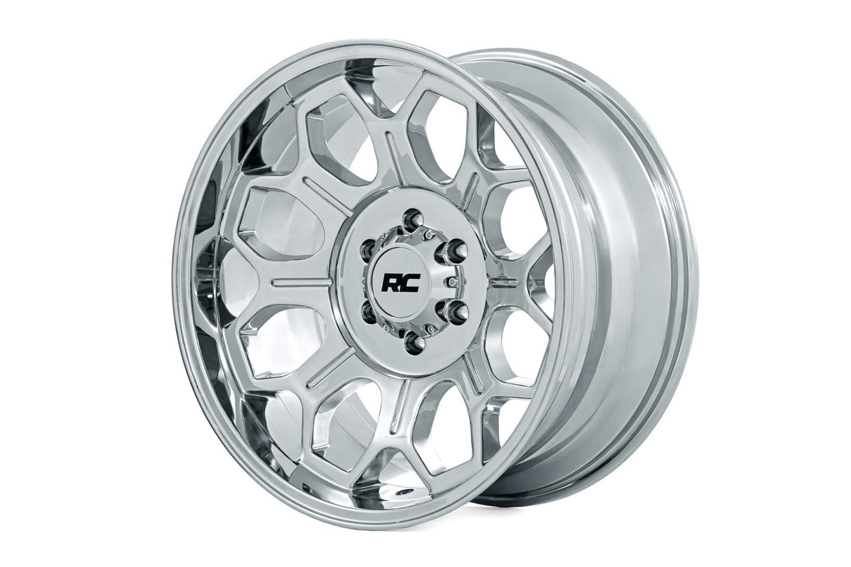 Rough Country 77 Series Wheel - One-Piece - Chrome - 20x10 - 6x135 - -25mm - 77202517C