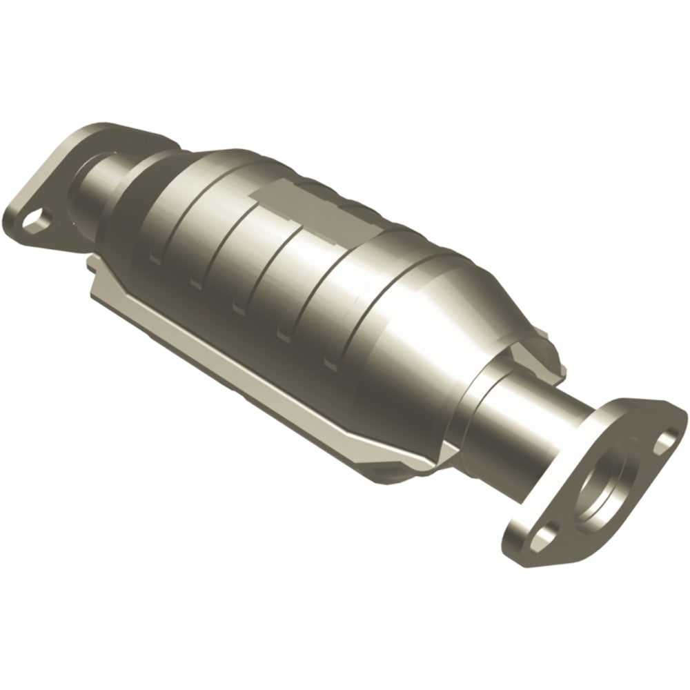 MagnaFlow direct-fit catalytic converter for 1979-1982 Mazda 2 inch inlet/outlet stainless steel CARB compliant 338680