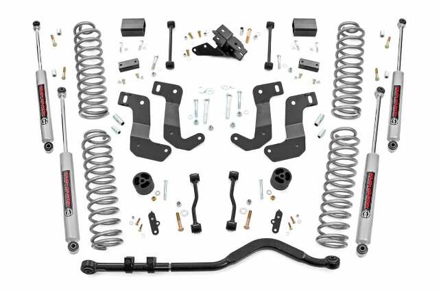 Lift kit for 2024 Jeep Wrangler by Rough Country