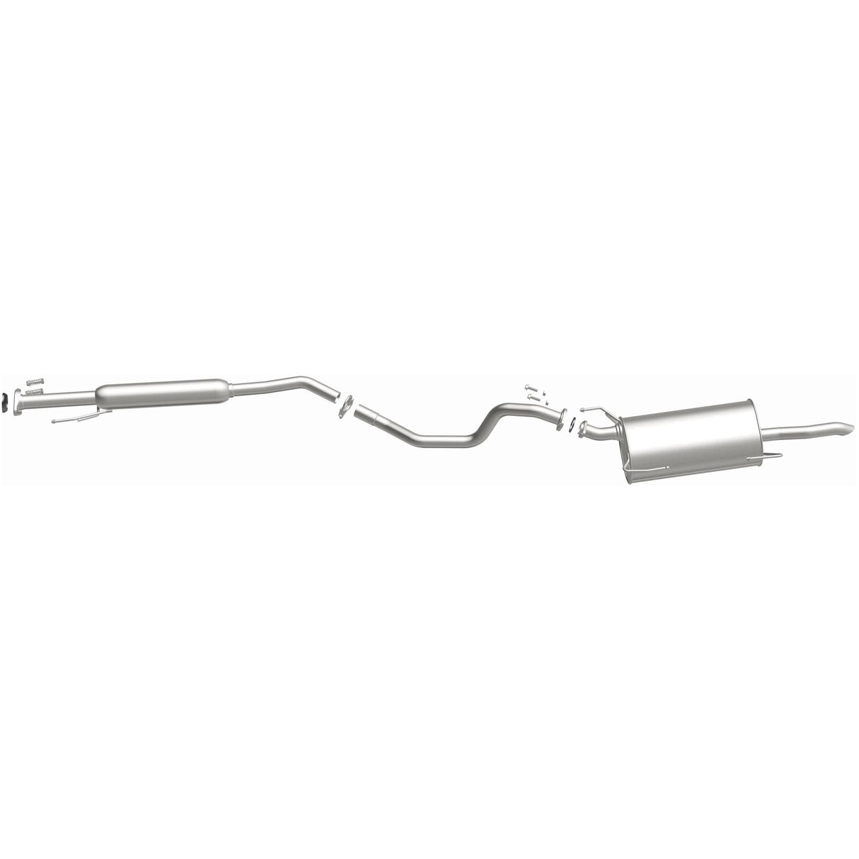 2013-2019 Nissan Sentra Direct-Fit Replacement Exhaust System 106-0759 aluminized steel