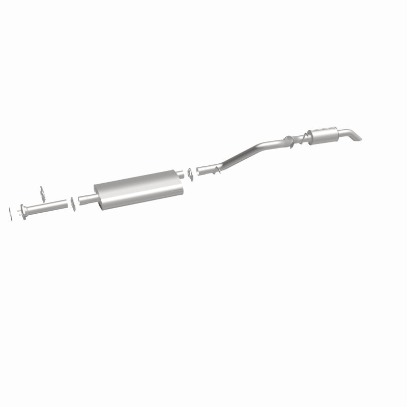 Fits 2002-2005 Chevy Trailblazer EXT Direct-Fit Replacement Exhaust 106-0738 steel