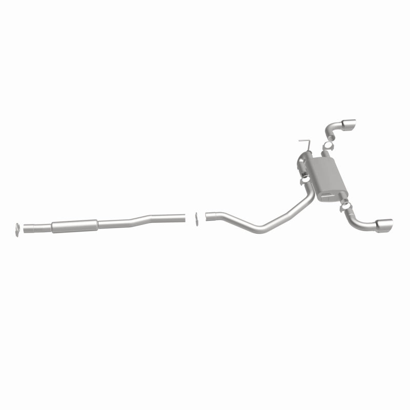 Fits 2014-2022 Jeep Cherokee 3.2L Direct-Fit Replacement Exhaust System 106-0767 aluminized steel