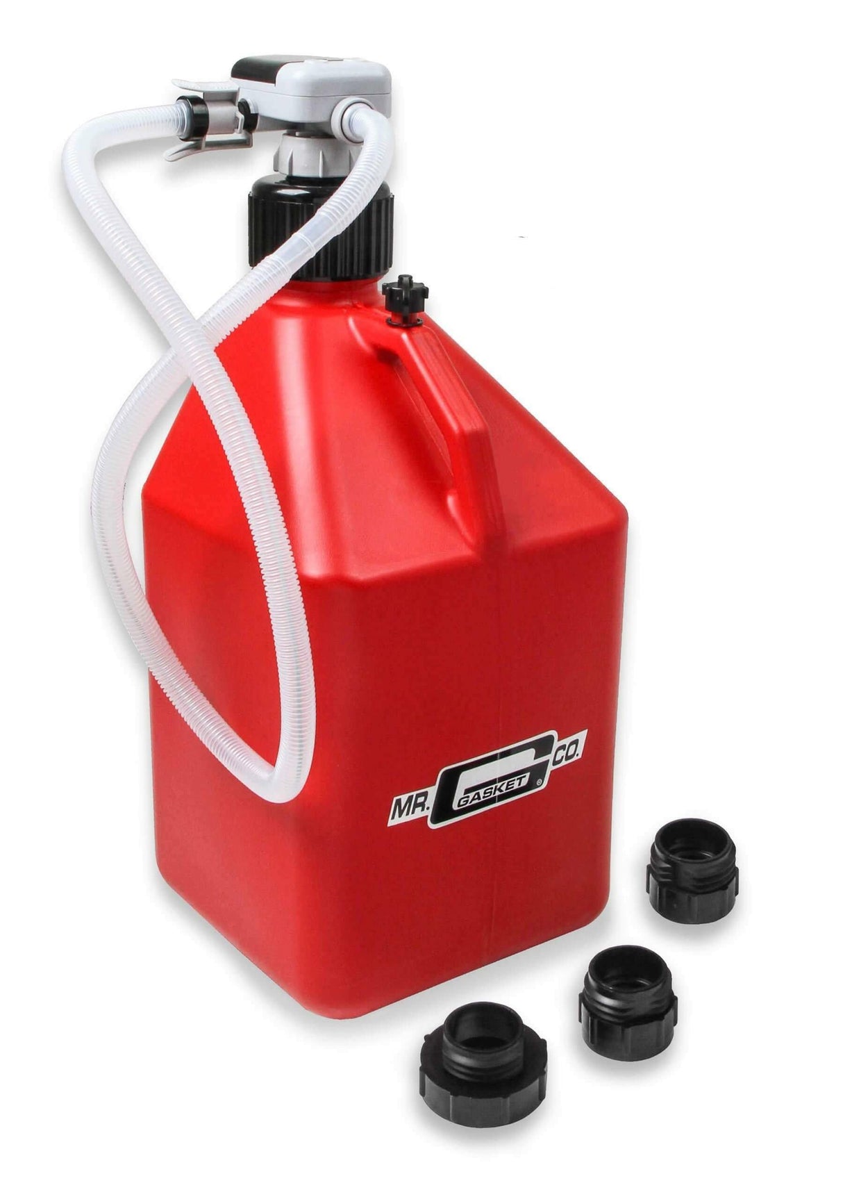 Mr. Gasket 8000MRG fuel transfer pump 5 gallon jug fits vp fuel race