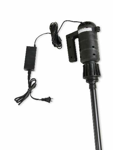 Mr. Gasket 8017MRG electric transfer pump pumps up to 4.2 GPM for 15 to 55 gallon black