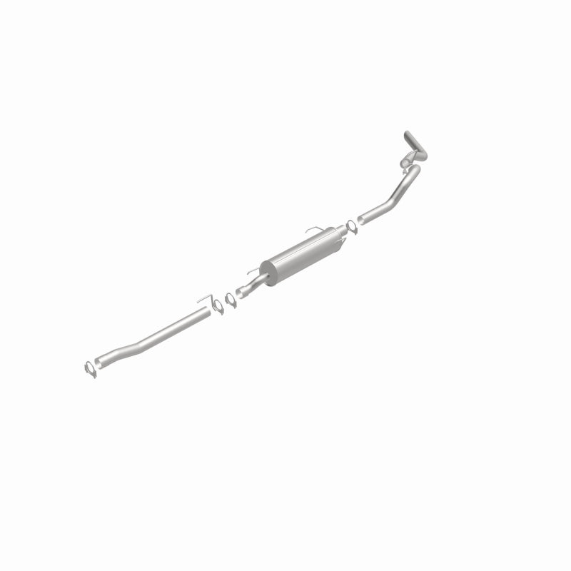 Fits 2006-2009 Dodge Direct-Fit Replacement Exhaust System 106-0525 aluminized steel