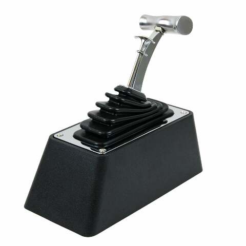 Automatic Rachet Shifter - MegaShifter - Right Hand Drive aluminum black