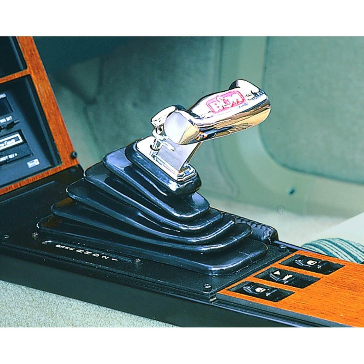 Ratchet Shifter for 1982-1991 Chevrolet Camaro Automatic aluminum black