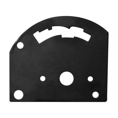 Shifter Gate Plate - 3-speed Reverse Shift Pattern black