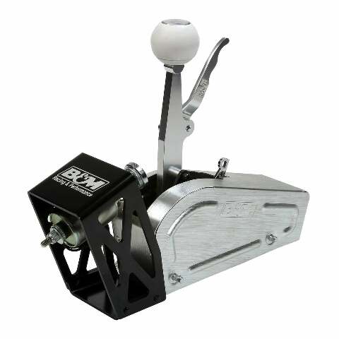 B&M Electric Shifter Solenoid aluminum stainless steel
