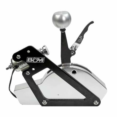 B&M Electric Shifter Solenoid aluminum stainless steel
