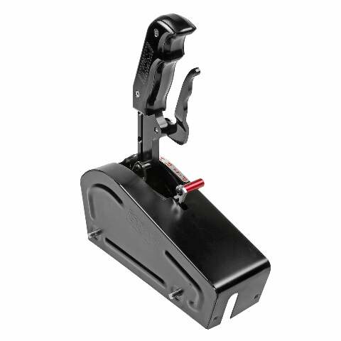 Automatic Gated Shifter - Magnum Grip Stealth Pro Stick billet aluminum black anodized